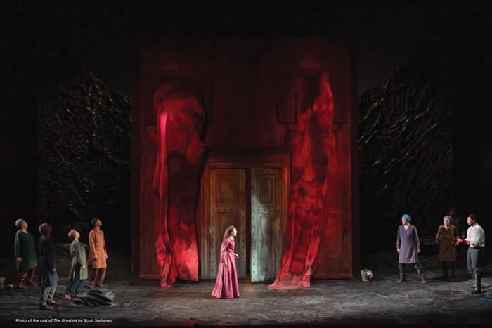 The Oresteia, produced by Shakespeare Theatre Company. Set design by Susan Hilferty (Photo credit: Scott Suchman)